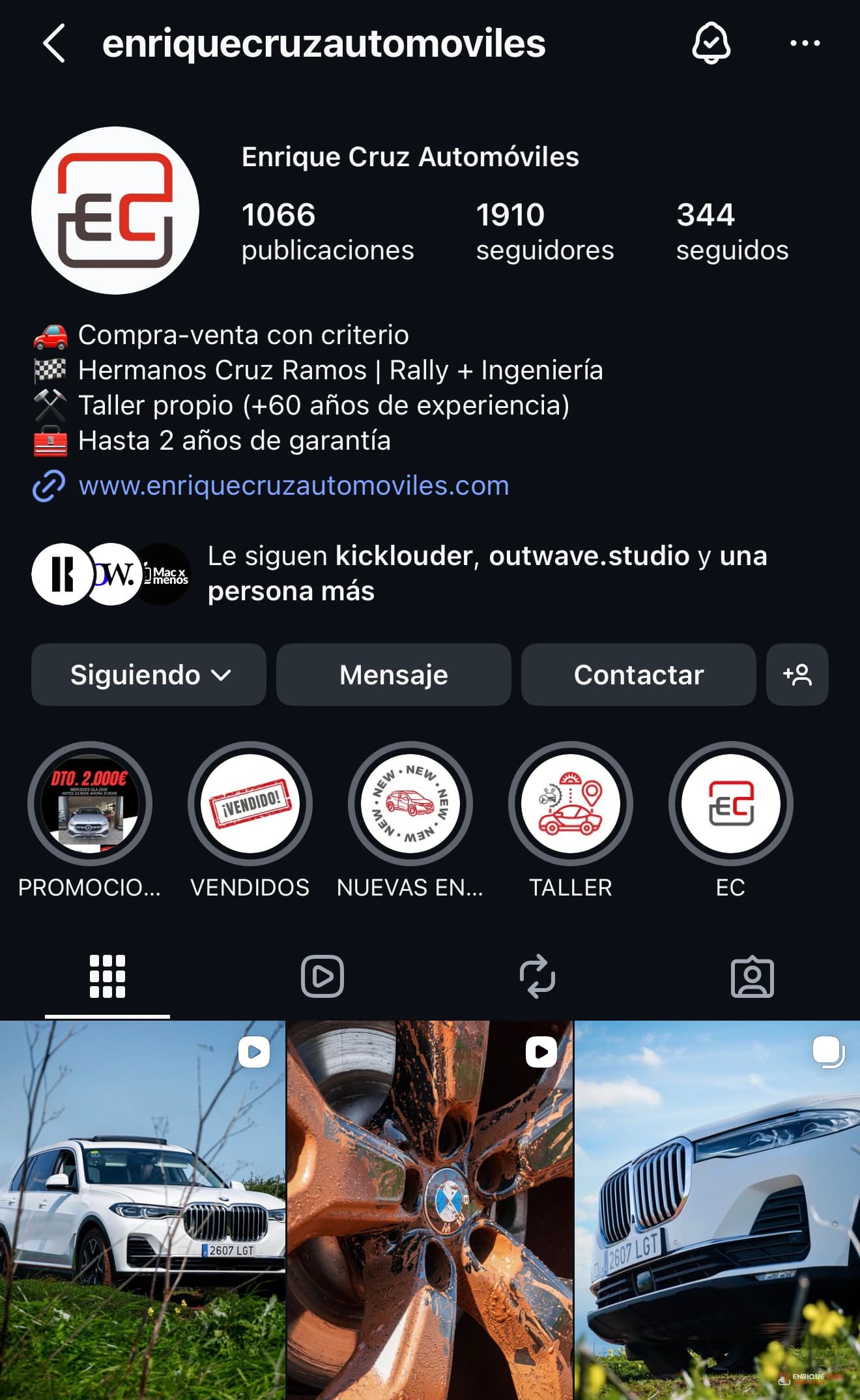 Enrique Cruz Automóviles — 2